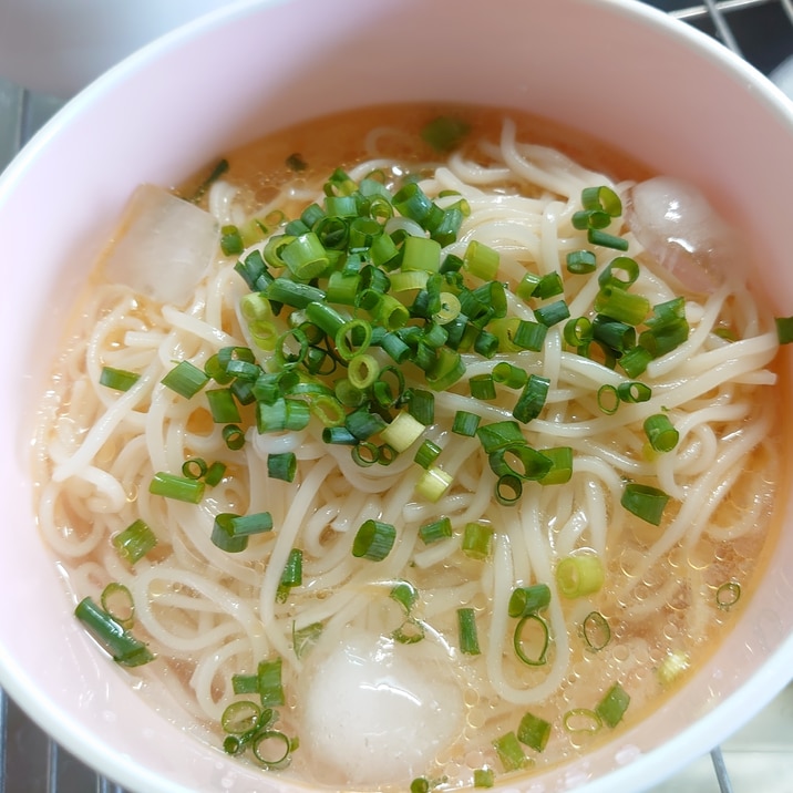 夏にピッタリ☆簡単塩冷麺！！